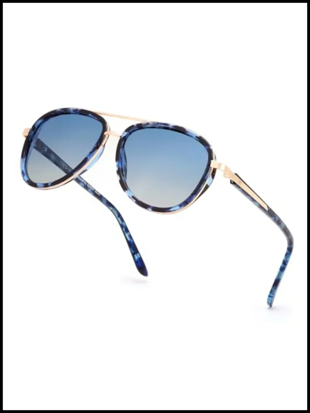 Retro Polarized Aviator Sunglasses with UV400 Protection